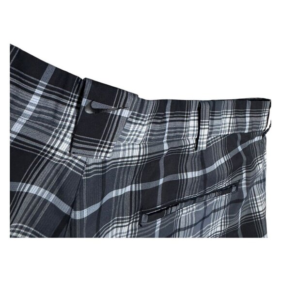 NIKE GOLF DRI-FIT Tour Plaid Summer Business Casual Outdoor Shorts Mens Large - Picture 4 of 6